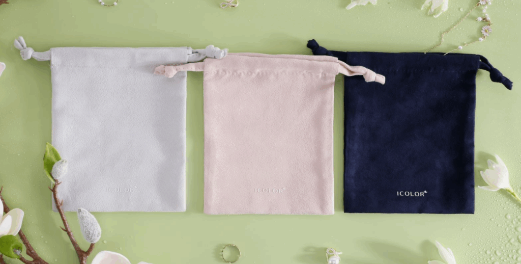 rpet suede jewelry bag