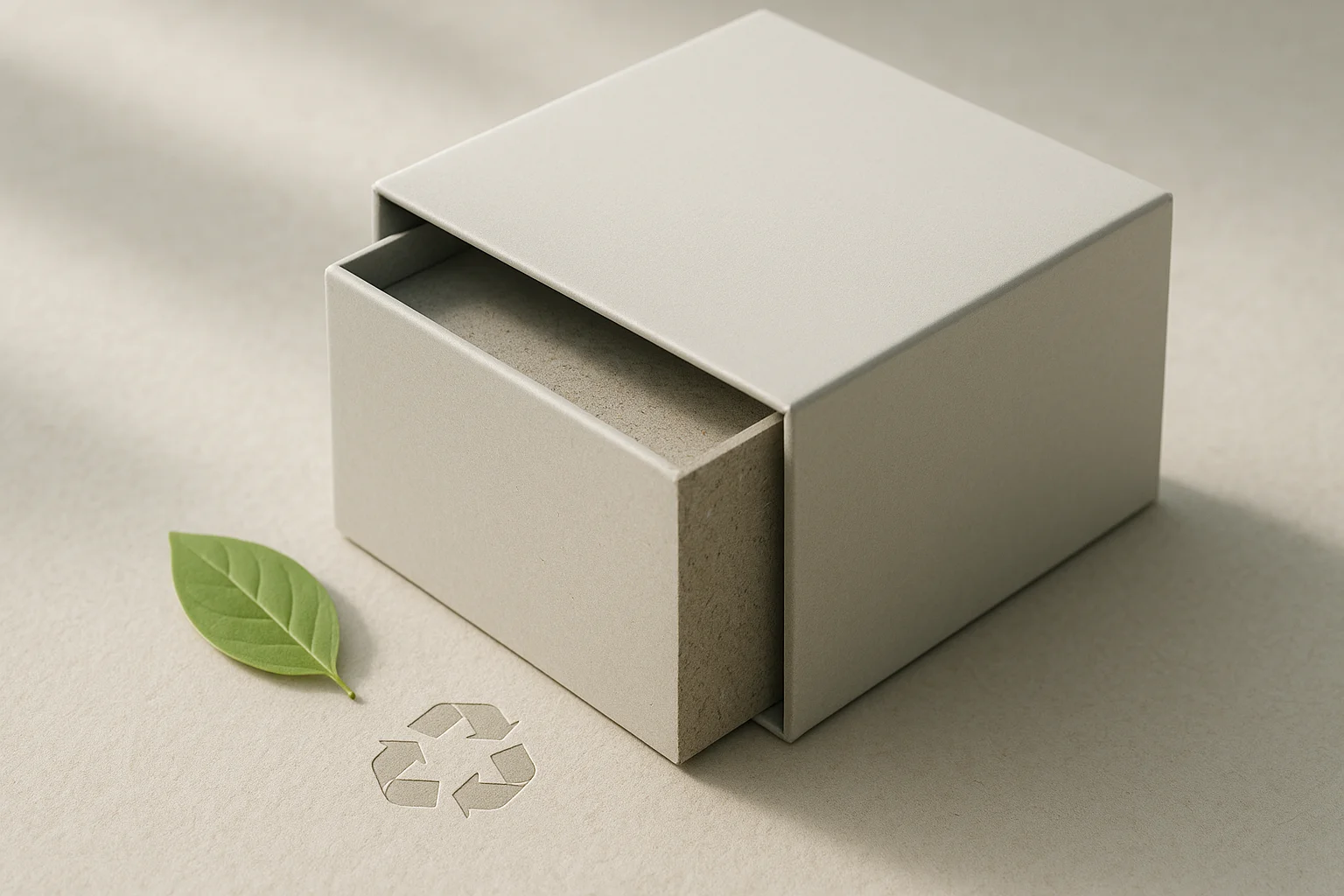 Sustainable custom drawer box for luxury jewelry brand