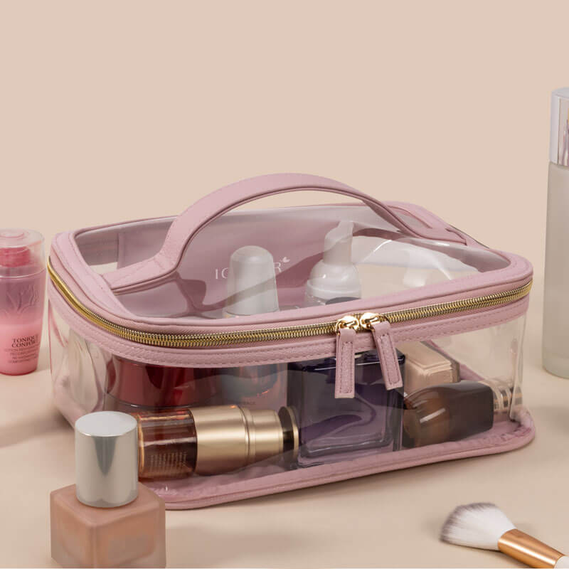 a side-by-side comparison showing a yellowed PVC panel next to a clear TPU panel