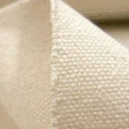 Black recycled cotton fabric texture for sustainable packaging materials
