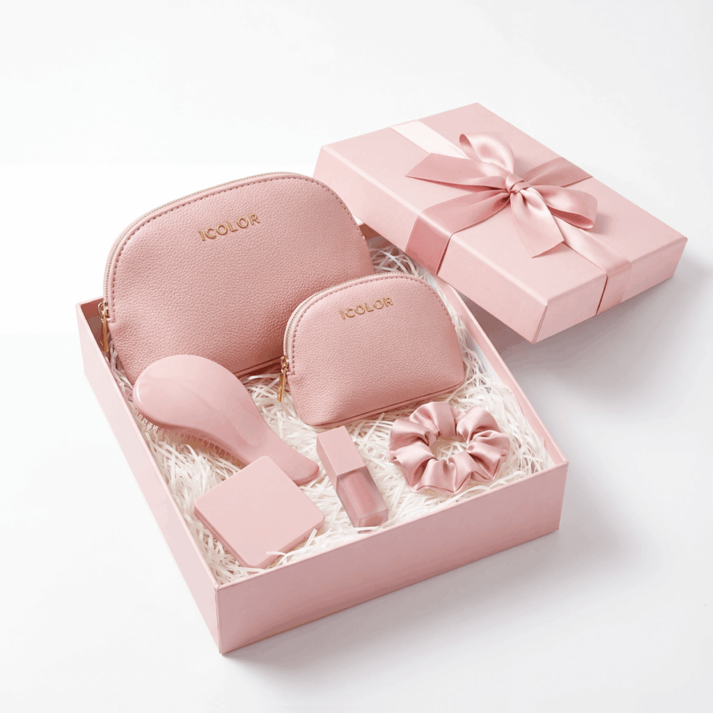 Enhance the value and unboxing experience of your beauty boxes. We provide makeup bag OEM and ODM services to create unique, themed, and perfectly sized bags that fit your product assortment and budget.