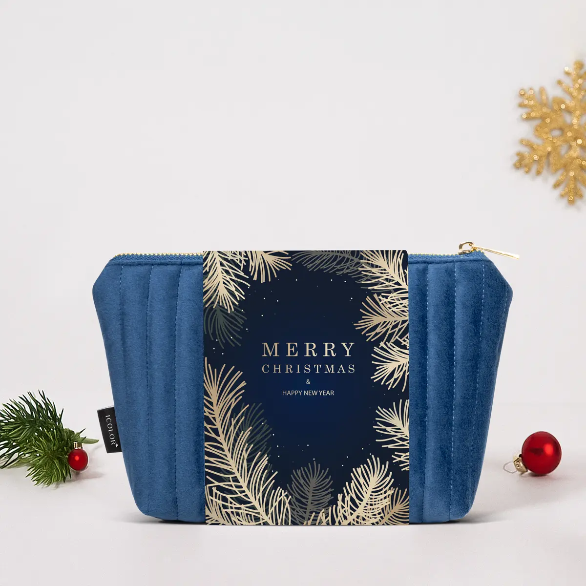 Branded makeup bag set for retail beauty kits