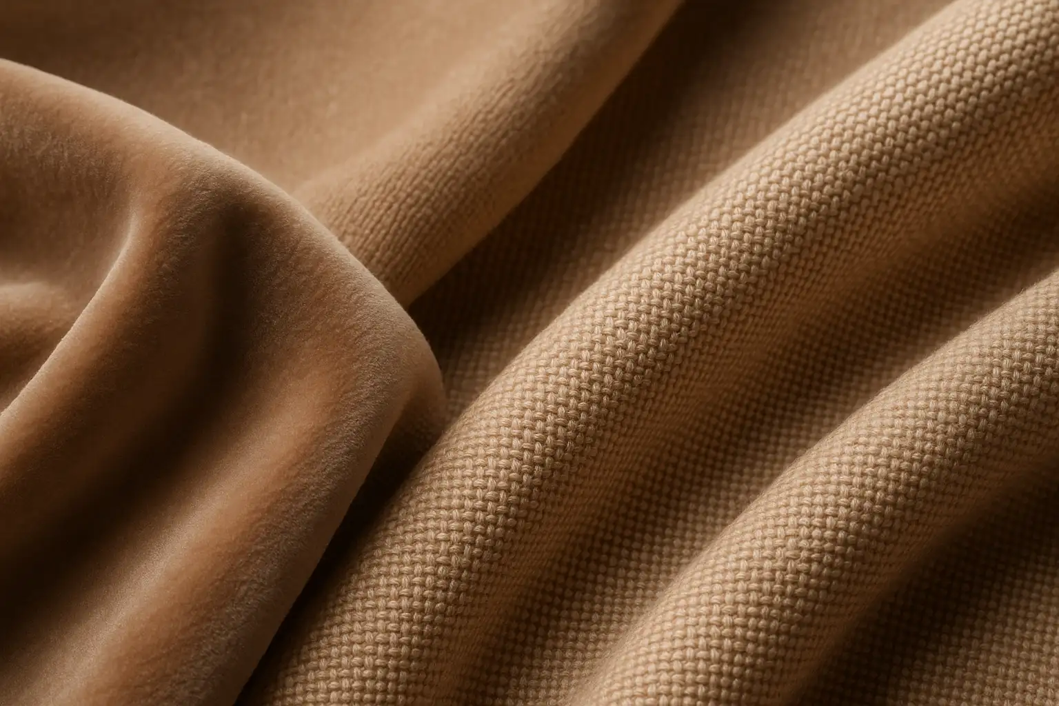 GRS recycled fabric texture reference for soft packaging