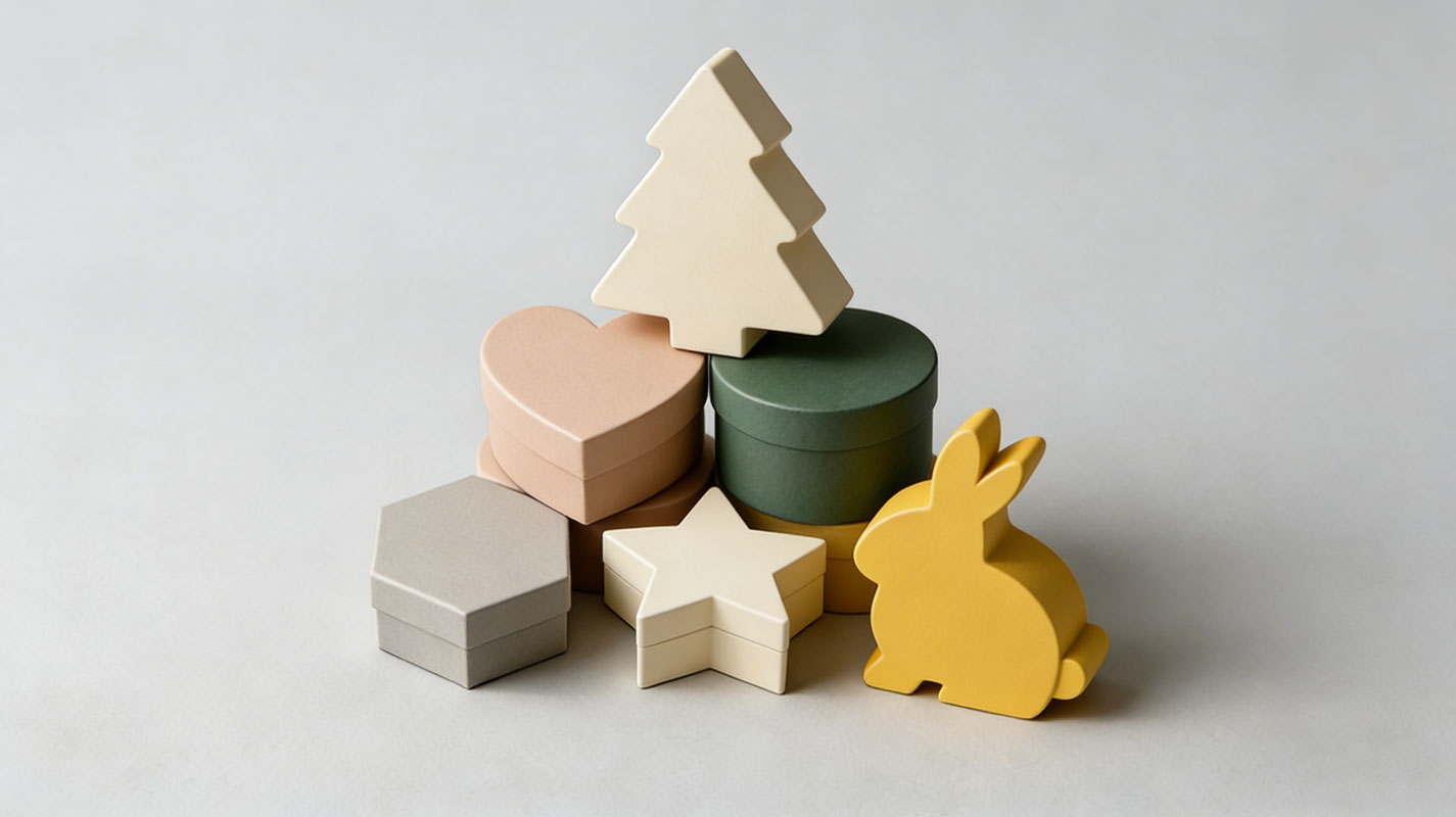 Finished custom shaped boxes for indie beauty and fragrance brands — Ecoicolor Shenzhen
