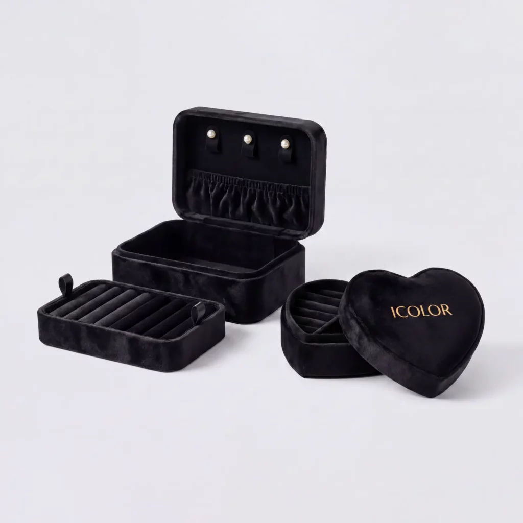 Jewelry display storage inserts for ring box catalogue options