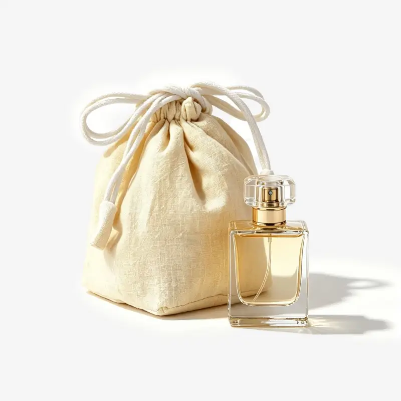 Linen Cotton Eco Drawstring Pouches 2