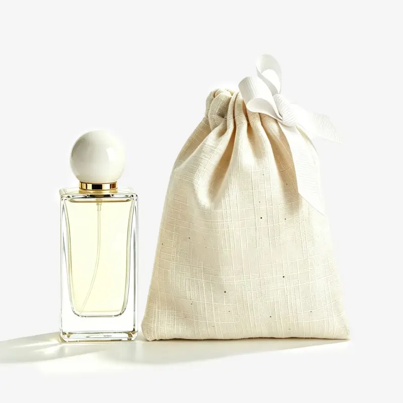 Linen Cotton Eco Drawstring Pouches 5
