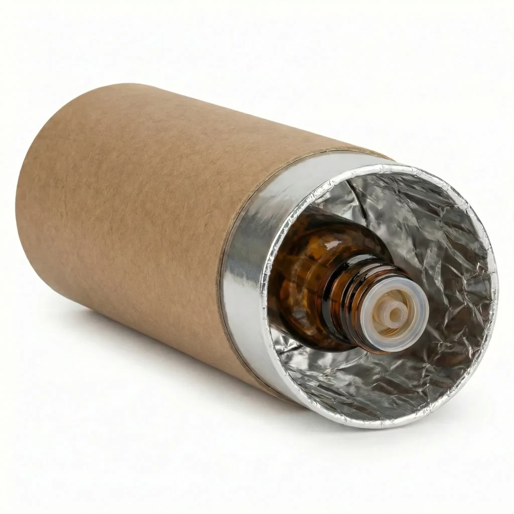 Paper tube lining option for essential oil packaging RFQ review
