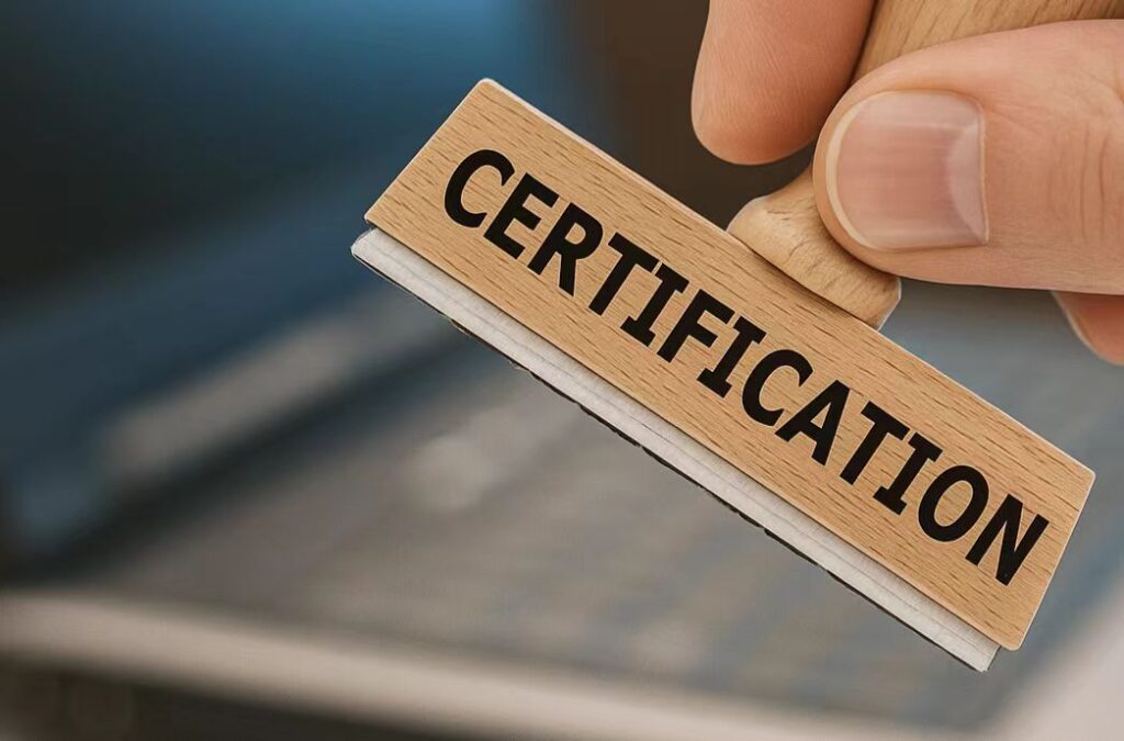 Certificate document support for custom rigid box sourcing