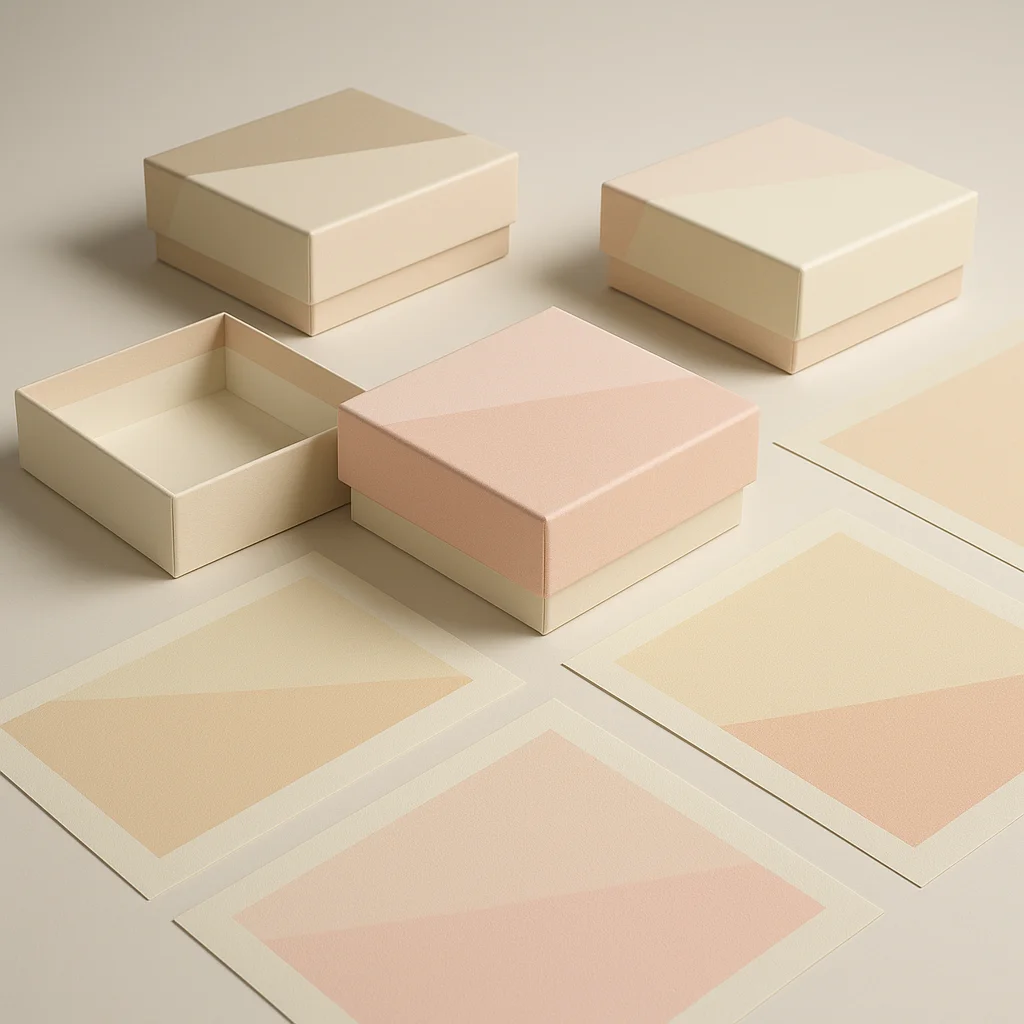 Printing and finishing options for luxury rigid boxes