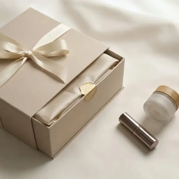 luxury-cosmetic-packaging-ribbon-sticker-unboxing